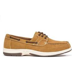 Mesh Boat Shoes Deer Stags Mitch - Dark Tan