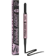 Rude Cosmetics RUDE Double Agent 2 in 1 Eyebrow Pencil & Powder Black Brown
