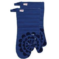 Cotton Pot Holders T-fal Medallion Pot Holder Blue (33.02x17.78)