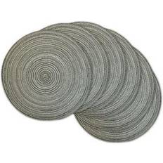 Place Mats Design Imports Variegated Place Mat Gray (38.1x38.1cm)