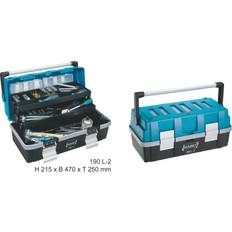 Rangements d'outils Hazet 190L-2 Tool box (empty) Plastic Black, Blue, Silver