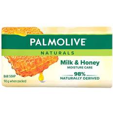 Honning Kropssæber Palmolive Naturals Moisture Care Bar Soap Milk & Honey 4-pack