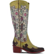 Spring Step L'Artiste Rodeo - Mustard Multi