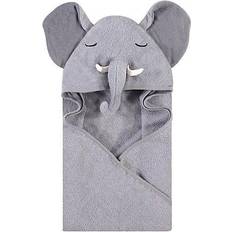 Hudson Animal Face Hooded Towel Tusk Elephant