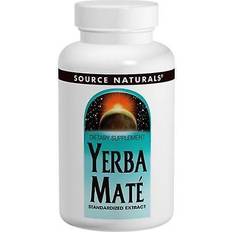 Tablets Carbohydrates Source Naturals Yerba Mate 600mg 90 pcs