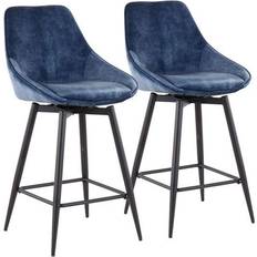 Lumisource Diana 2-pack Kitchen Chair 38"