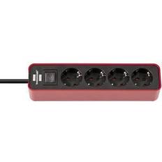 Brennenstuhl Ecolor Power Strip 4 Way RD