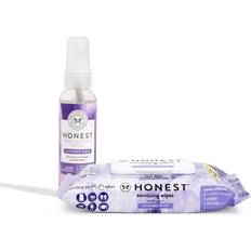 Bakteriedrepende Gaveeske & Sett Honest Hand Sanitizing Kit Lavender 2-pack