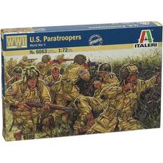 Scale Models & Model Kits Italeri 6063 1/72 U.S. WWII Paratroopers Multi-Colored