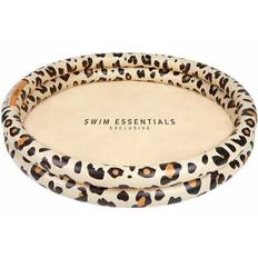 Barn bassäng "Upplåsbar bassäng Swim Essentials Leopard Ø 100 cm Beige"