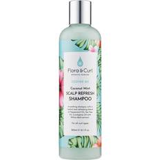 Flora & Curl Hårprodukter Flora & Curl – Coconut Mint Scalp Refresh Shampoo 300ml