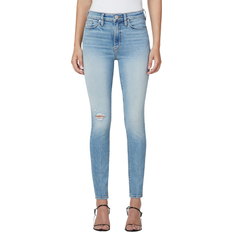 Hudson Barbara High-Rise Super Skinny Ankle Jeans - Shooting Star