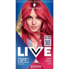 Schwarzkopf Live Colour Lift Deep Coral Permanent Pink Hair Dye