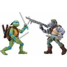 Turtles classic Teenage Mutant Ninja Turtles Classic Leonardo vs. Rocksteady Action Figure 2-Pack