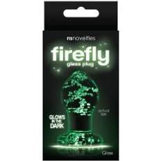 Glass plug Sexleksaker NS Novelties Firefly Glass Plug Small Clear out of stock