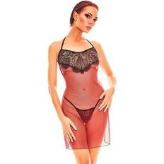 Unterwäsche & Kostüme Anais Babydoll Sort/Rød (L/XL)