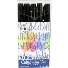 Supreme Calligraphy Pen 5-pack Black