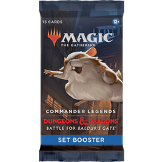 Commander legends Wizards of the Coast Commander Legends Baldurs Gate Set Booster Pakke Magic Gathering