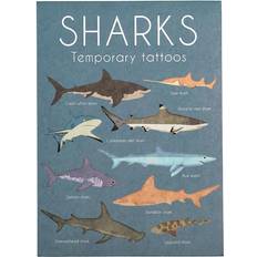 Temporary tattoos Joules Clothing Shark Temporary Tattoos