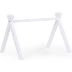 Tapis d'éveil pour bébés vente Childhome Playgym arche tipi Blanc