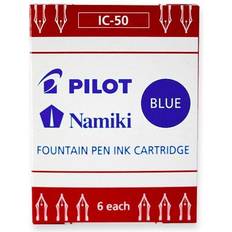 Pilot IC-50 Ink Cartridge 6-Pack Black