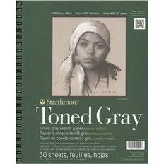 Toned Grey Sketchpad 400 Series 23x30.5cm 80g 50 sheets