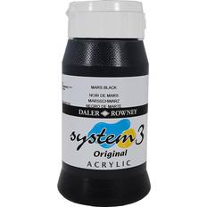 Akrylfärg system 3 ABA Skol Akrylfärg System 3 svart 500 ml