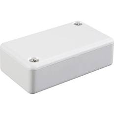 Best_rated Enclosures Hammond Electronics 1551KGY 1551KGY Euro-kabinet 80 x 40 x 20 ABS Gråhvid (RAL 7035) 1 stk