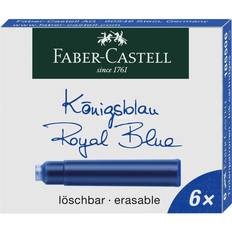 Faber-Castell Pennetilbehør Faber-Castell fyldepen patron blå 6 stk