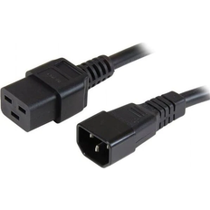 Manhattan 355209 Extension power cable IEC320 C14 to C19 10A 2m black