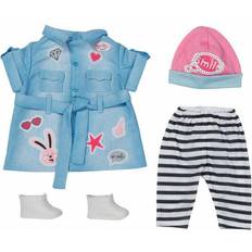 Baby dress set Baby Born Deluxe Jeans Dress Set