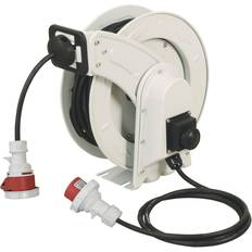 Flowconcept Automatisk kabelopruller 15M PVC kabel 5G2,5, 400V 5000W, udrullet 7200W