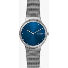 Skagen silver klocka dam Skagen Freja (SKW3028)