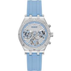 Watches Guess Heiress Blue Ladies Chronograph