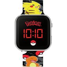 Wearables Pokemon Kids Digital Printed Black Silicone