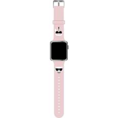 Apple Watch 42/44/45mm Armbånd & Choupette Lyserød