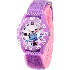 20 ATM (200m) - Barn Armbandsur Disney Jr Barn Plasttid Lärare Analog Kvarts Nylon Remklocka Lila