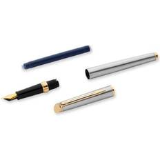 Sininen Maalit Waterman Hémisphère Fountain Pen 23k Gold Trim