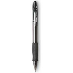 Arts & Crafts Bic VLGB11-BK Velocity Ballpoint Retractable Pen Black Ink Bold Dozen