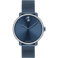 Blue - Women Wrist Watches Movado Bold Shimmer (3600780)