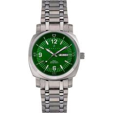 GL2087-A Stealth Bracelet w/Day/Date Green