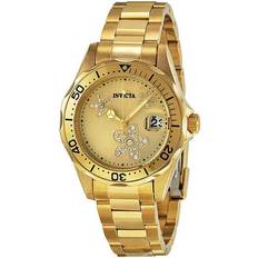 Invicta 12508 18 mm Womens Angel 3 Hand Gold