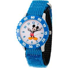 Disney Musse Pigg Barninfattning Rostfritt Stål Nylon Rem Klocka