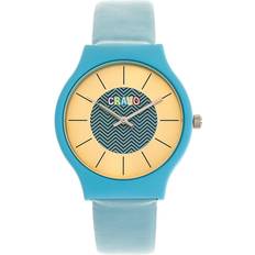 Crayo Trinity Unisex-Uhr Blau Einheitsgröße