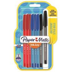 Papermate inkjoy Paper Mate Papermate InkJoy 100 Capped 8-Blister M Assorted colours