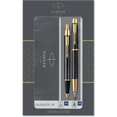 Nero Arti e Mestieri Parker IM Duo Gift Set with Ballpoint Pen & Fountain Pen