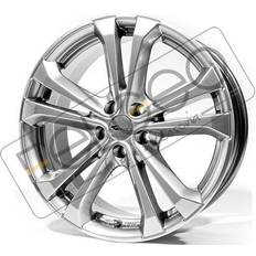 17 tum fälgar RC Design 17 Chromsilber 8x19 5/110 ET35 CB65.1