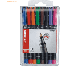 Arti e Mestieri Stabilo OHPen Universal Permanente 8 pcs