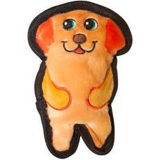 Outward Hound Jouets pour chiens Animaux de compagnie Outward Hound Invincibles Plush Squeaking Dog Toy Orange Small