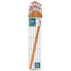 Yellow Colored Pencils Dixon No2 Pencils Set of 12